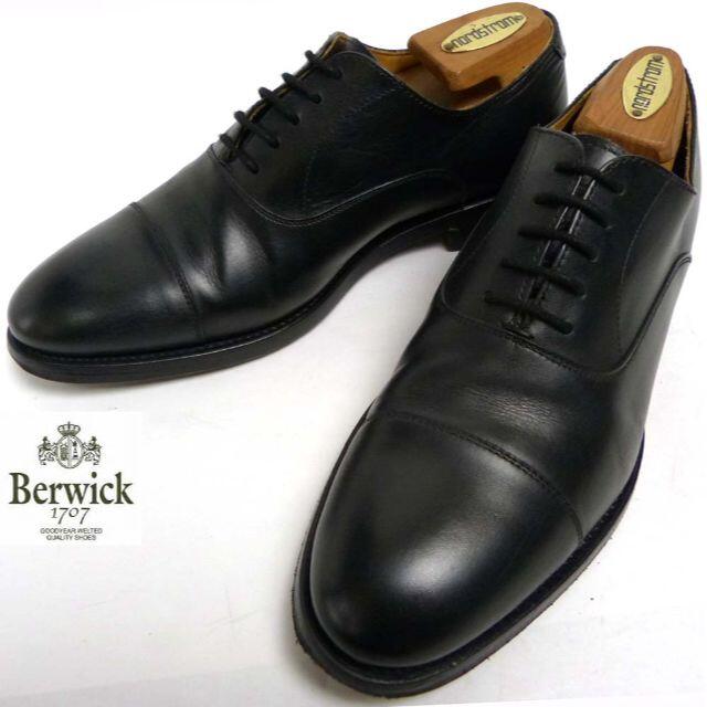 ドレス/ビジネススペイン製 Berwick/バーウィックストレートチップシューズ24-245cm