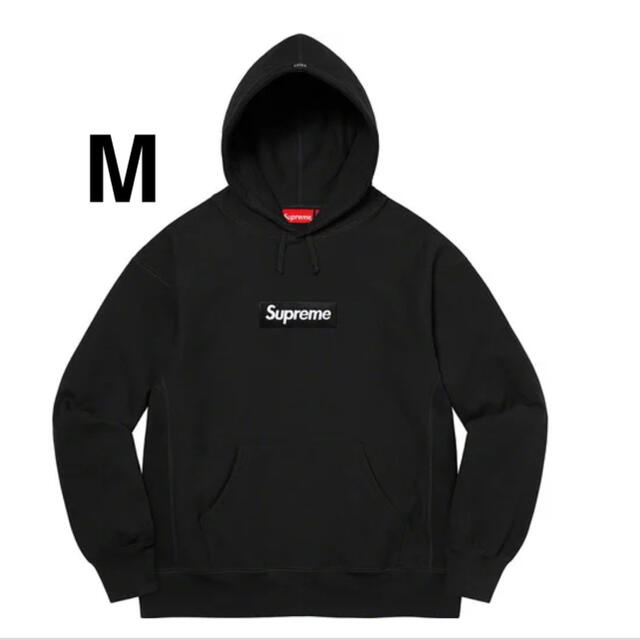 トップスsupreme Box Logo Hooded Sweatshirt black