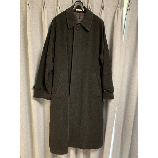 COMOLI(コモリ)のauralee  cashmere wool mosser big coat  メンズのジャケット/アウター(ステンカラーコート)の商品写真