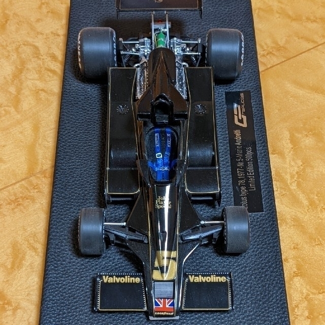 LOTUS(ロータス)のGPレプリカ ロータス78  1977マリオ・アンドレッティ 限定500PCS エンタメ/ホビーのおもちゃ/ぬいぐるみ(ミニカー)の商品写真