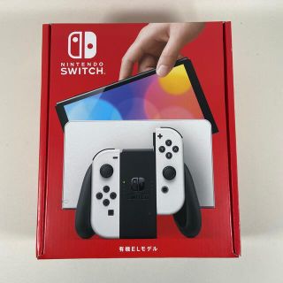 ニンテンドースイッチ(Nintendo Switch)の【新品】Nintendo Switch 有機EL ホワイト(家庭用ゲーム機本体)