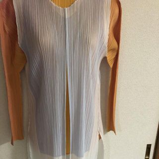 プリーツプリーズイッセイミヤケ(PLEATS PLEASE ISSEY MIYAKE)のプリーツプリーズ ロングジレ size3(ベスト/ジレ)