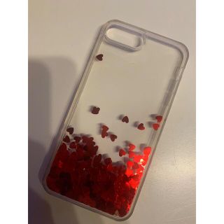 iPhone7/8Plus用　グリッターケース(iPhoneケース)