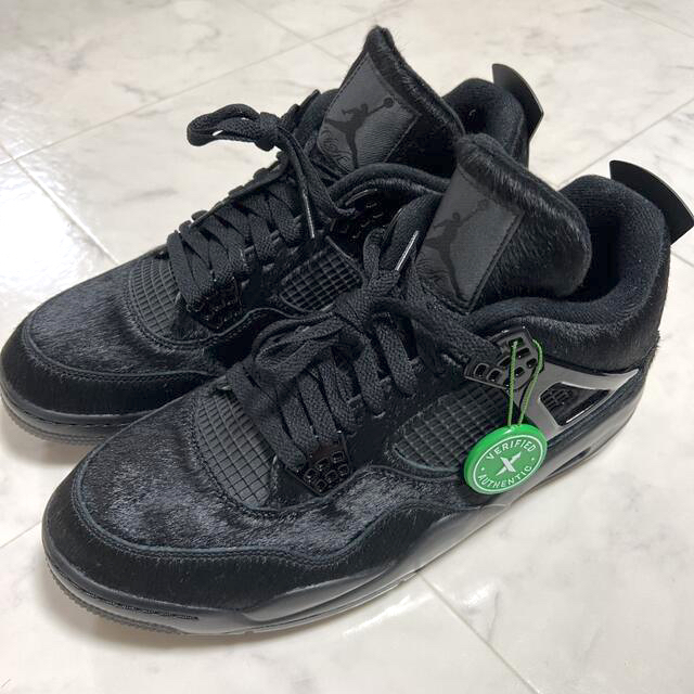 NIKE - 日本未発売サイズ エアジョーダン4 ブラックキャット ゴルフ