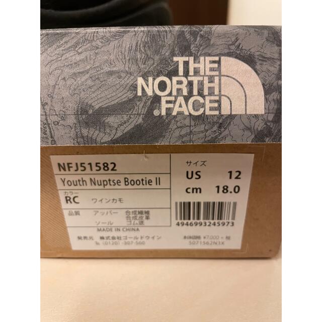 THE NORTH FACE(ザノースフェイス)の【かおり様専用!!】Thenorthface ヌプシ　ブーツ　18cm キッズ/ベビー/マタニティのキッズ靴/シューズ(15cm~)(ブーツ)の商品写真