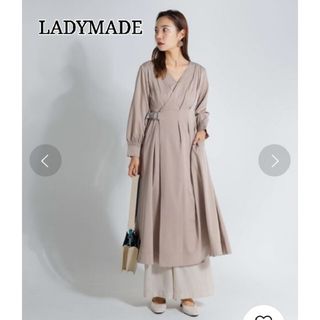 レディメイド(LADY MADE)の美品♪　ladymade カシュクールワンピース(ロングワンピース/マキシワンピース)