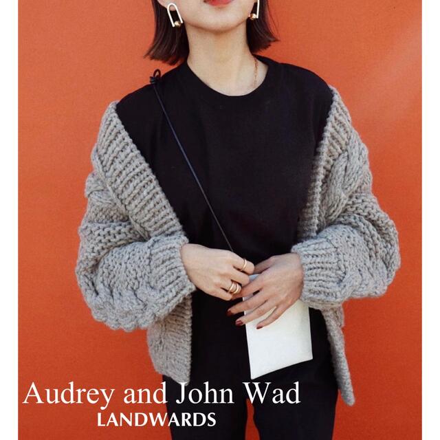 【Audrey and John Wad】ショール カーディガン タグ付未使用