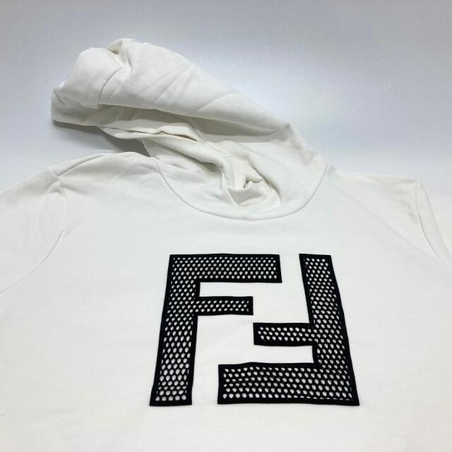 FENDI - フェンディ FENDI FFロゴ マイクロメッシュ FAF535 フーディー