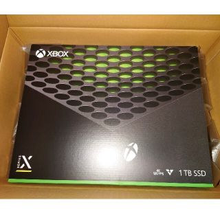 エックスボックス(Xbox)の【新品未開封】 Microsoft Xbox Series X(家庭用ゲーム機本体)