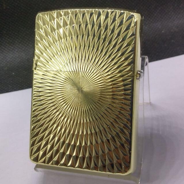 ZIPPO(ジッポー)の№784 ZIPPO ジャンク ダイヤカット 真鍮無垢 ジッポー 【A 03】 メンズのファッション小物(タバコグッズ)の商品写真