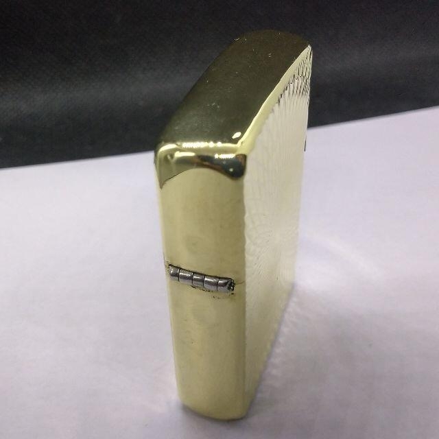 ZIPPO(ジッポー)の№784 ZIPPO ジャンク ダイヤカット 真鍮無垢 ジッポー 【A 03】 メンズのファッション小物(タバコグッズ)の商品写真