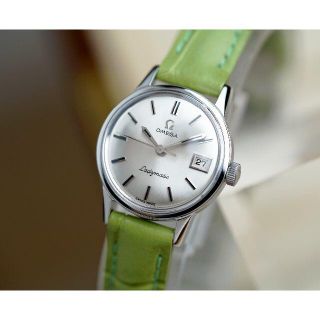 OMEGA - 美品 オメガ シーマスター レディマティック シルバー ...