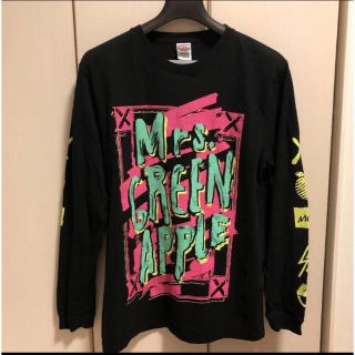 シャリーフ(SHAREEF)のロンT Mrs. GREEN APPLE XL ゼンジン未到とプロテスト(ミュージシャン)