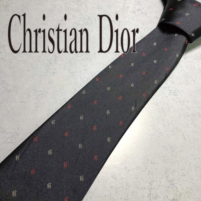 Christian Dior ネクタイ ディオール ジャガード パープル 紫 - ネクタイ