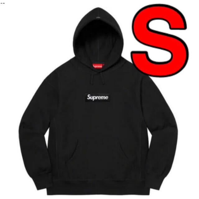 Supreme Box Logo Hooded Sweatshirt 黒