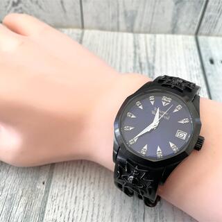 【動作OK】ヴィヴィアン 腕時計 VW-23D3 チェーンマイユ ブラック