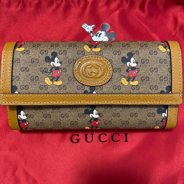 Gucci(グッチ)のGUCCI 長財布　財布　ミッキー　グッチ メンズのファッション小物(長財布)の商品写真