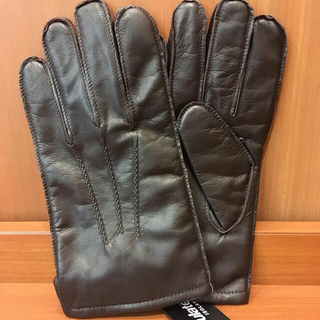 にょろエモン様専用BROOKS BROTHERSレザーグローブ【ダークブラウン】