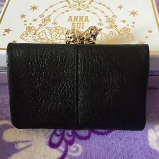 【新品未使用】ANNA SUI メイ　がま口　財布　貴重　紫　レア