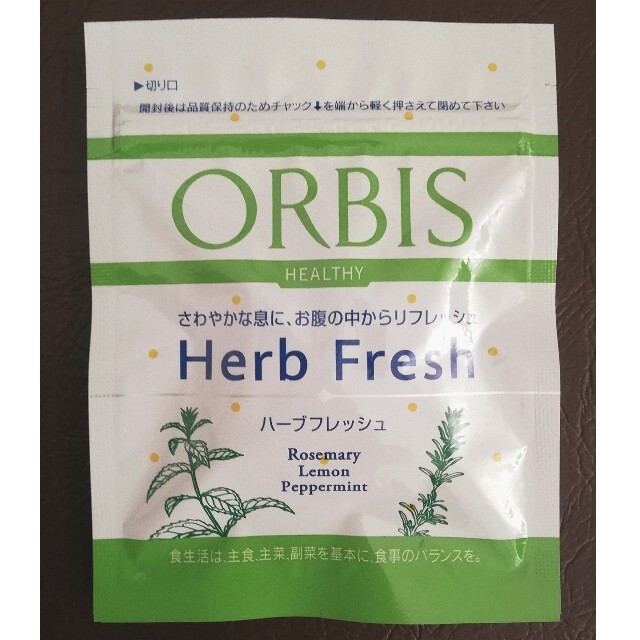 ORBIS(オルビス)のORBIS ハーブフレッシュ レギュラー 30粒 口臭ケア 口臭サプリ   コスメ/美容のオーラルケア(口臭防止/エチケット用品)の商品写真