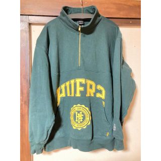 HUF - #FR2×HUF コラボハーフジップスウェットの通販|ラクマ