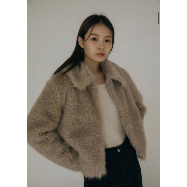 OHOTORO(オオトロ)のOHOTORO monique fur jacket レディースのジャケット/アウター(毛皮/ファーコート)の商品写真