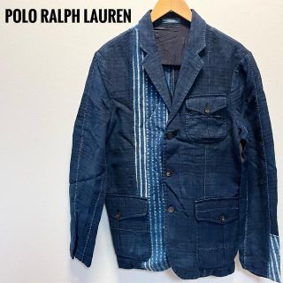 ポロラルフローレン(POLO RALPH LAUREN)のラルフローレン　新品　松風　ジャケット　パッチワーク　アメカジ　古着　(Gジャン/デニムジャケット)