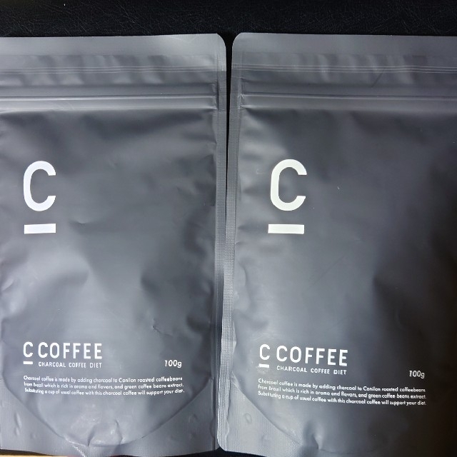 C COFFEE シーコーヒー チャコールコーヒーダイエット100g×2