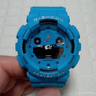 ジーショック(G-SHOCK)のCASIO　G-SHOCK　GA-100RS-2A 腕時計(腕時計(アナログ))