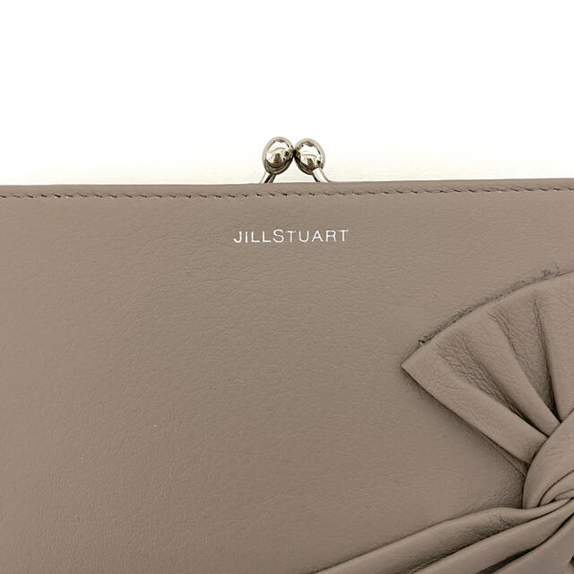 JILLSTUART(ジルスチュアート)の【新品】JILLSTUART がま口長財布 スパイラル チャコールグレー レディースのファッション小物(財布)の商品写真
