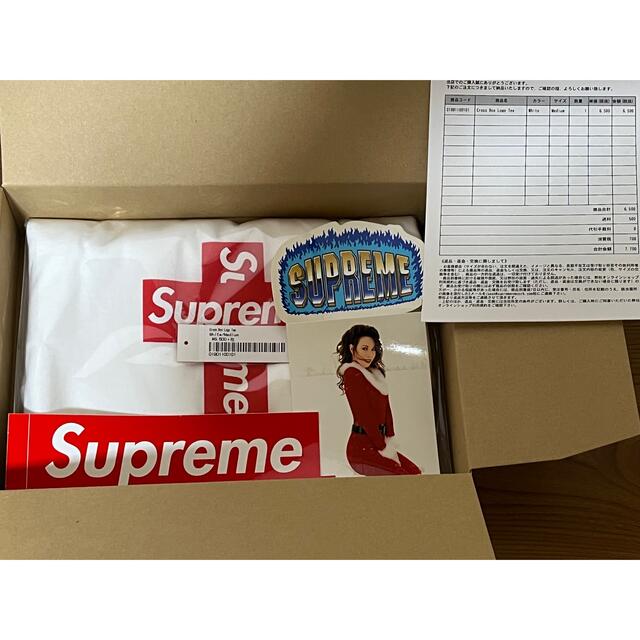 supreme  Cross Box Logo Tee