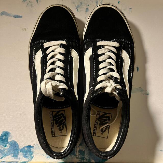 VANS(ヴァンズ)のバンズ VANS OLD SCHOOL 黒 26.0 メンズの靴/シューズ(スニーカー)の商品写真