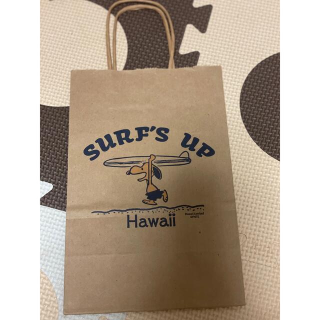 SNOOPY(スヌーピー)のスヌーピー　Hawaiiショップ袋 レディースのバッグ(ショップ袋)の商品写真