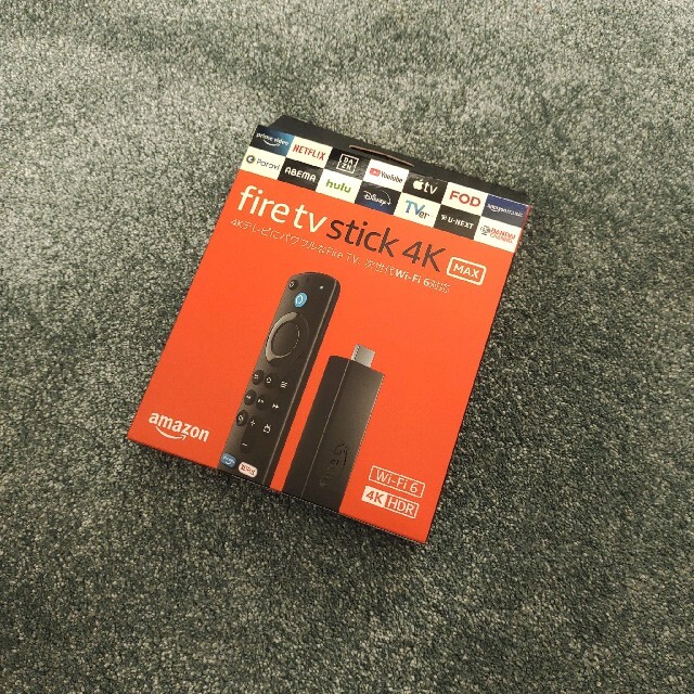Amazon Fire TV Stick 4k MAX Alexa対応音声認識 スマホ/家電/カメラのテレビ/映像機器(その他)の商品写真