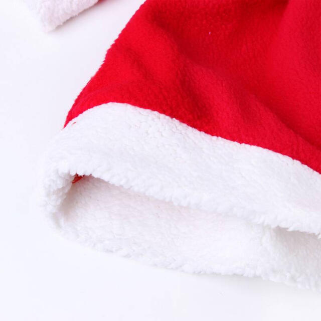 新品　未使用　サンタコス　キッズ　コスプレ　サンタクロース　クリスマス　衣装　 エンタメ/ホビーのコスプレ(衣装)の商品写真