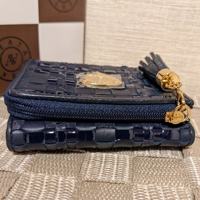 ATAO - ATAO ミニ財布 waltzワルツ rookルーク 【ネイビー】の ATAO - ATAO ミニ財布 waltzワルツ rookルーク 【ネイビー】の