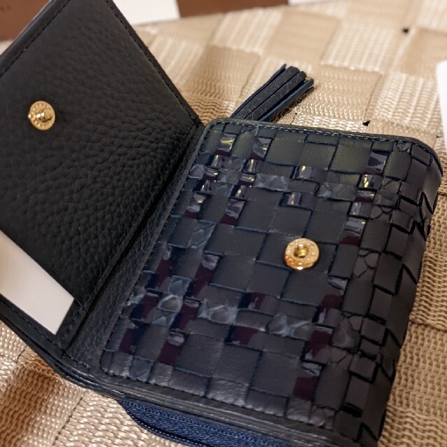 ATAO - ATAO ミニ財布 waltzワルツ rookルーク 【ネイビー】の ATAO - ATAO ミニ財布 waltzワルツ rookルーク 【ネイビー】の