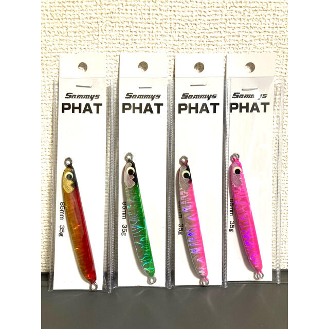 ◎◎ Sammys PHAT サミーズ ファット 85mm 35g 6個セット 目立った傷や