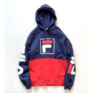 フィラ(FILA)のUSED❣️フィラ　インパクトパーカー　サイズL(パーカー)