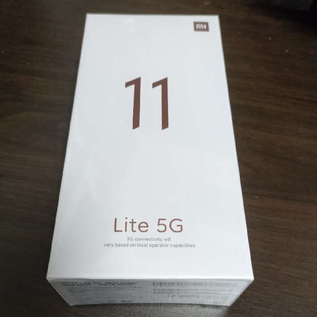 【新品未開封】Xiaomi Mi 11 Lite 5G ミントグリーン 国内版