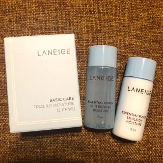 アモーレパシフィック(AMOREPACIFIC)のLANEIGE  ラネージュ  ベーシックケア トライアルキット(化粧水/ローション)