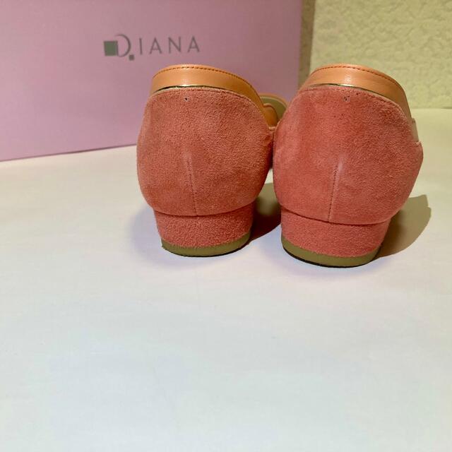 DIANA(ダイアナ)の美品 ダイアナ パンプス フラット バレエ レディースの靴/シューズ(バレエシューズ)の商品写真