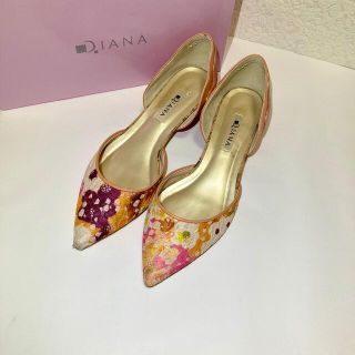 ダイアナ(DIANA)の美品 ダイアナ パンプス フラット バレエ(バレエシューズ)