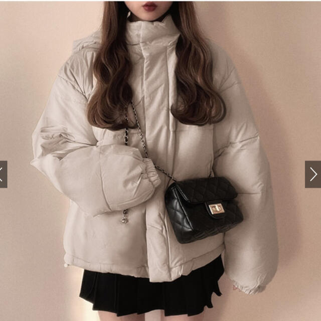 GRL(グレイル)のGLR 中綿エコダウンジャケット レディースのジャケット/アウター(ダウンジャケット)の商品写真