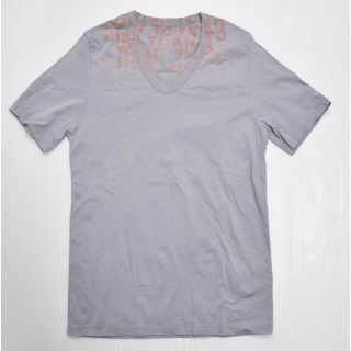 マルタンマルジェラ(Maison Martin Margiela)のマルタンマルジェラ レディース エイズTシャツ S グレー(Tシャツ(半袖/袖なし))