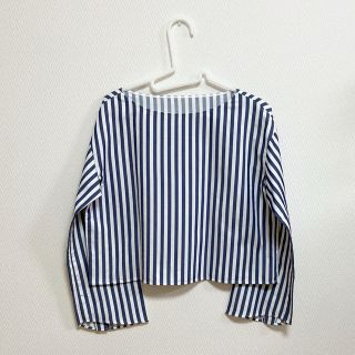 アイシービー(ICB)のICBクロップドストライプブラウス ¥18,360(シャツ/ブラウス(長袖/七分))