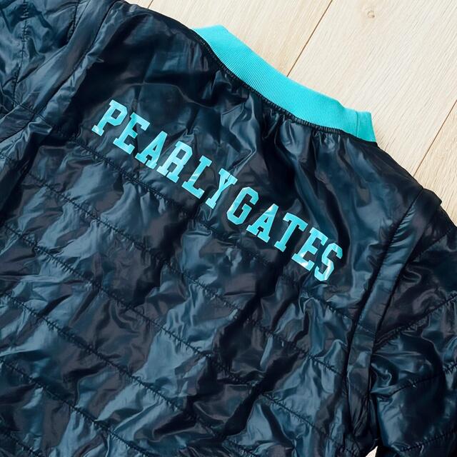 PEARLY GATES(パーリーゲイツ)のパーリーゲイツ　リバーシブル  ダウン　1 スニード　ブルゾン　ジャケット　中綿 スポーツ/アウトドアのゴルフ(ウエア)の商品写真