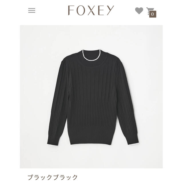 FOXEY♡ KNIT "SANT-LOUIS"