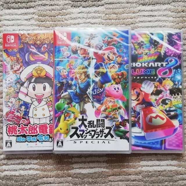 ゆうちゃんさん様専用 ニンテンドースイッチソフト新品6本セット 【驚きの値段で】