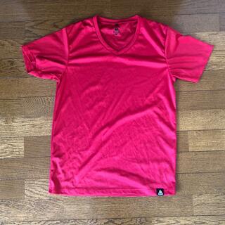 ルコックスポルティフ(le coq sportif)の【691】ルコック　スパルティフの赤いTシャツ(Tシャツ/カットソー(半袖/袖なし))